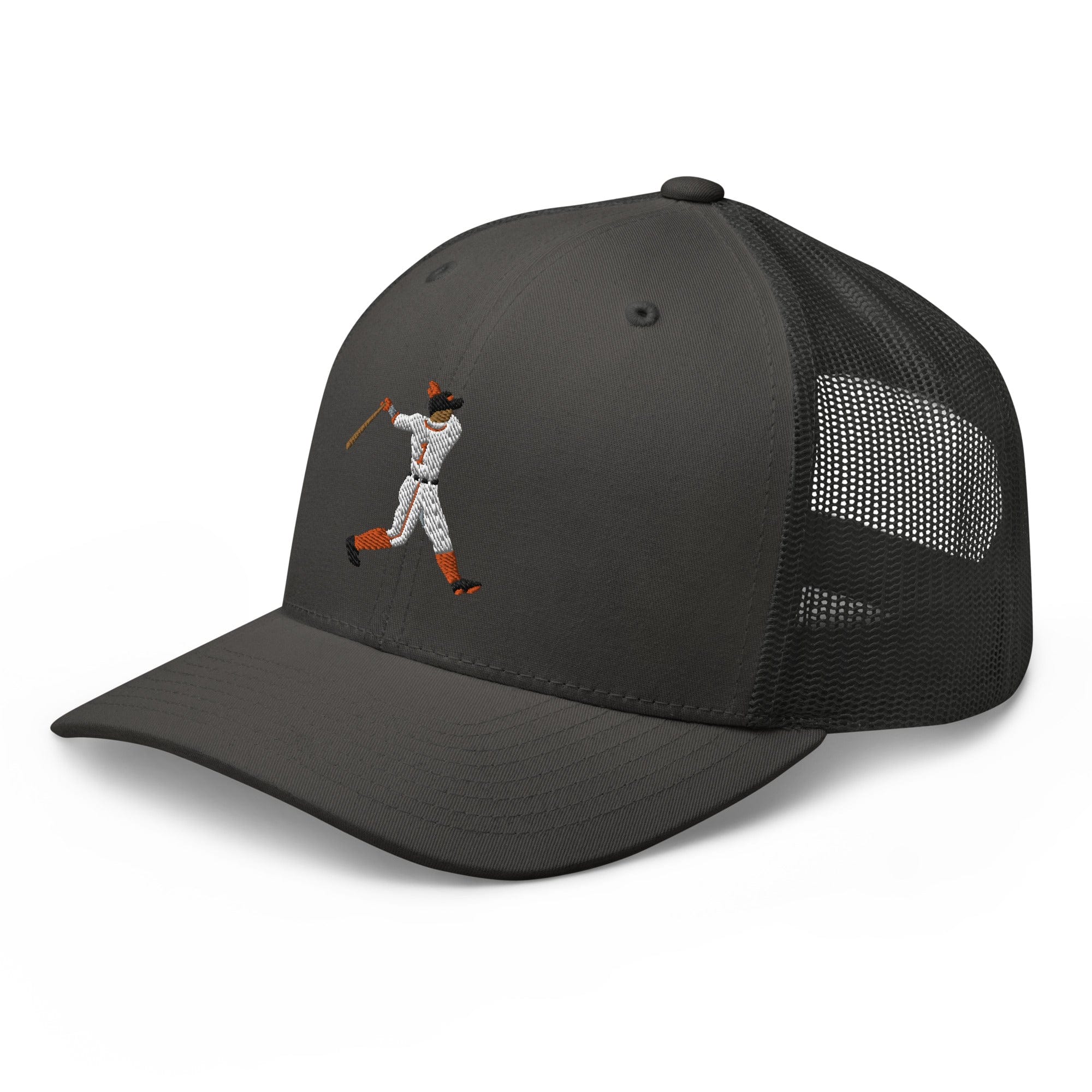 Upper Decked | Trucker | black + orange
