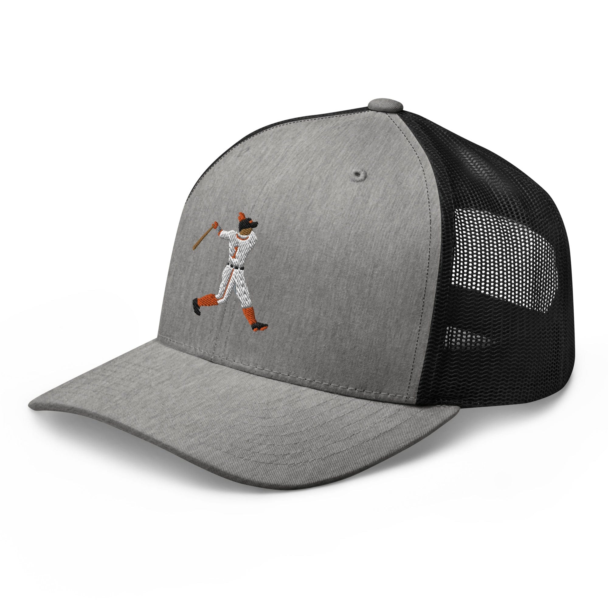 Upper Decked | Trucker | black + orange